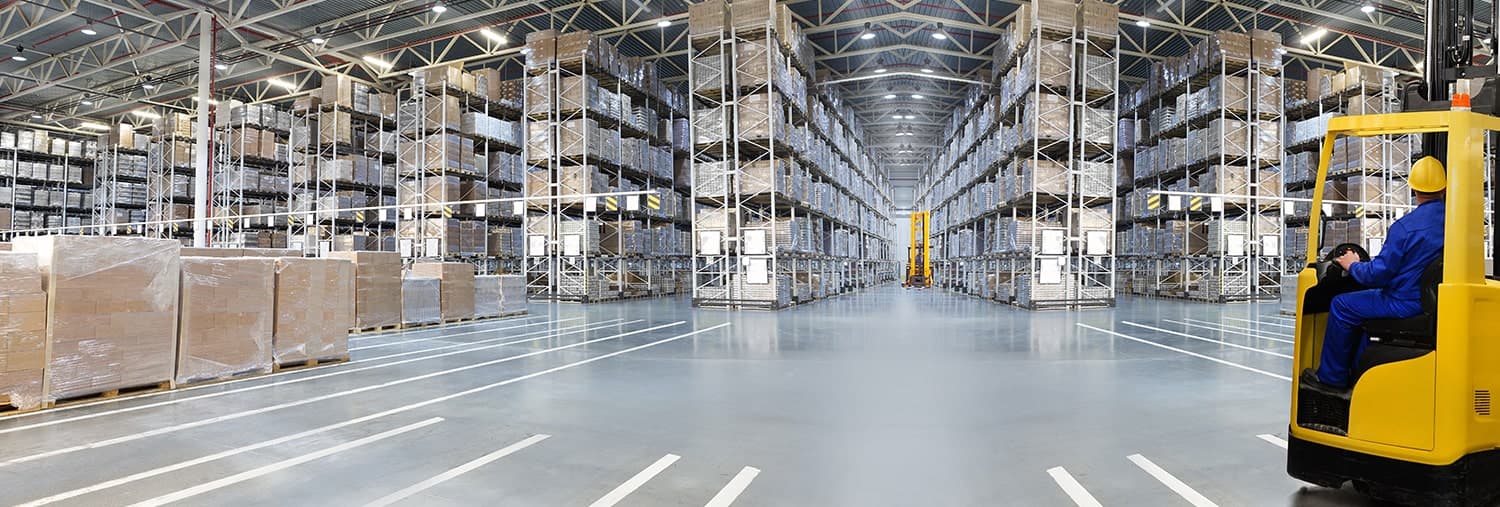 Large Warehouse Capacity With Products