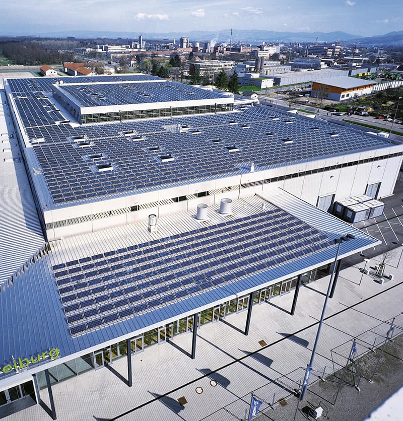 PEB Rooftop Solar Panel Installation