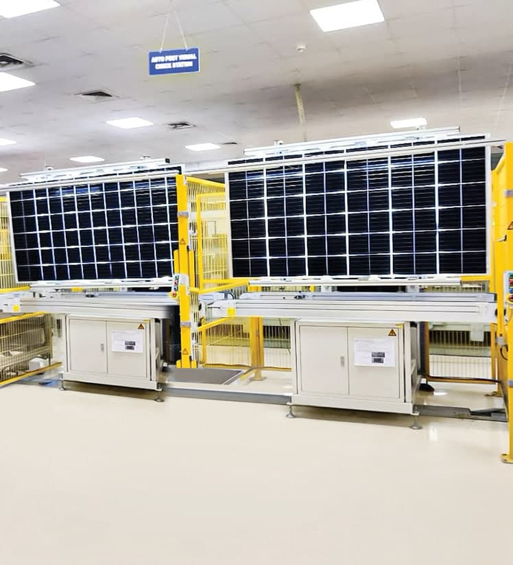 Solar Panel Manufacturing Unit